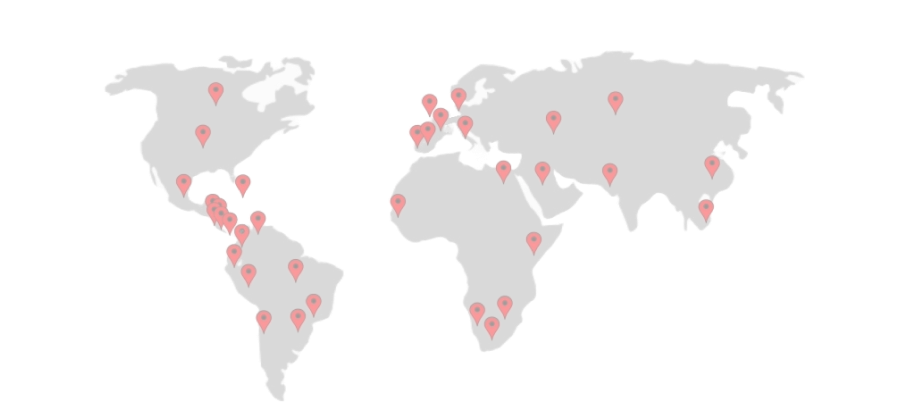 global trade axis map