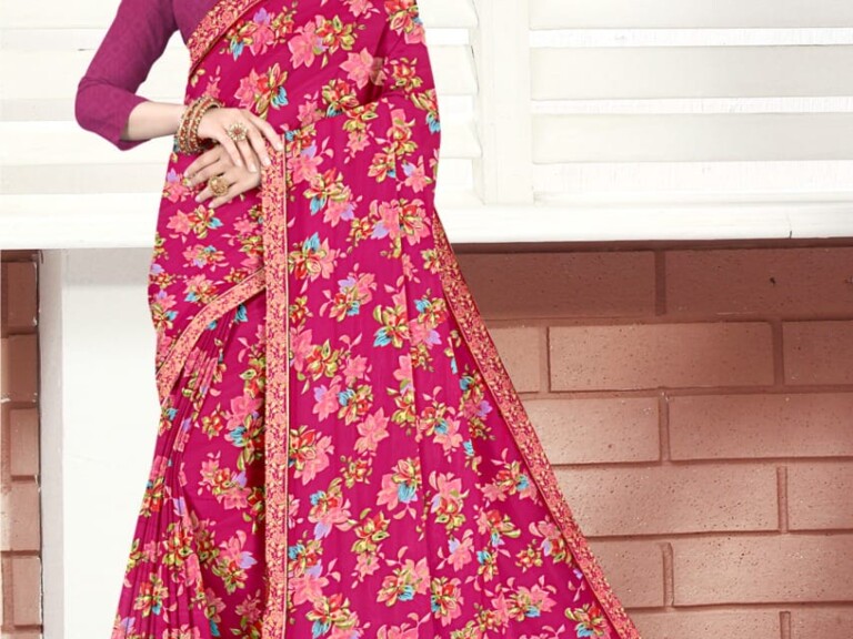 Printed Synthetic Sarees