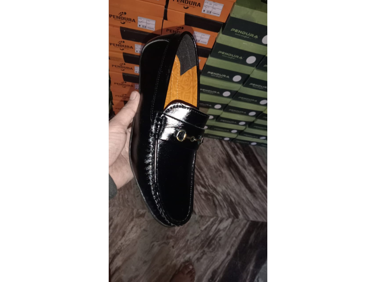 Men's Black Loafer Shoes