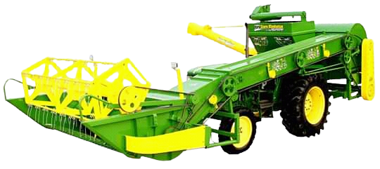  Mini Combine Harvester