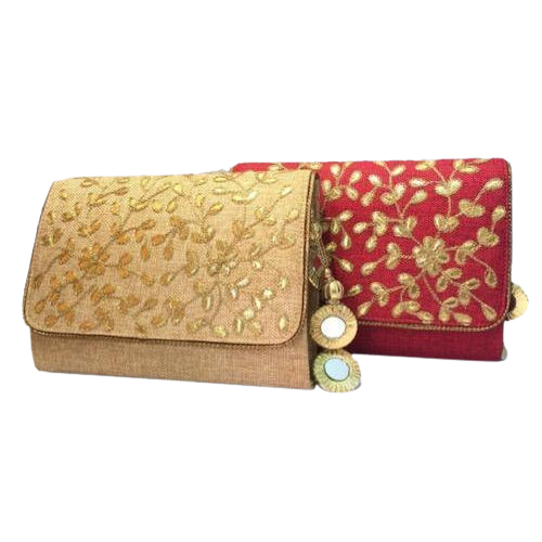 Jute Clutch Bags