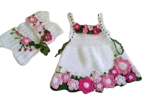 Knitted Girls Frock