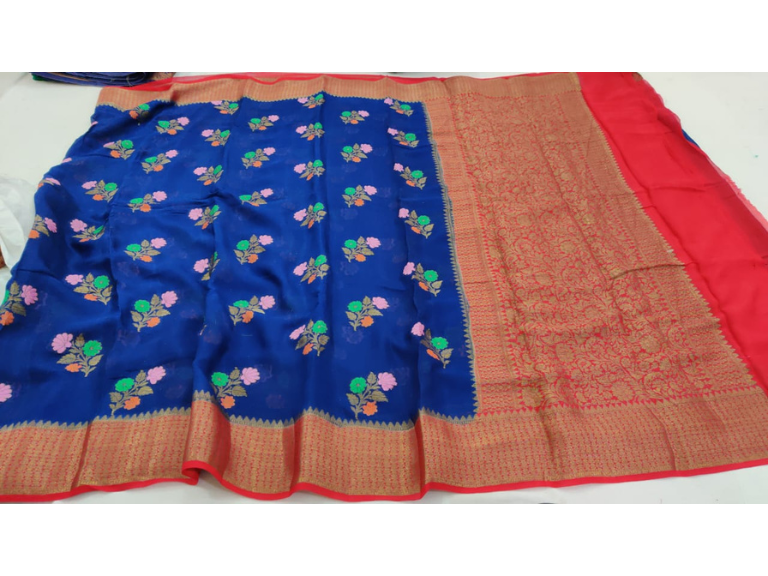 Tussar Banarasi Saree