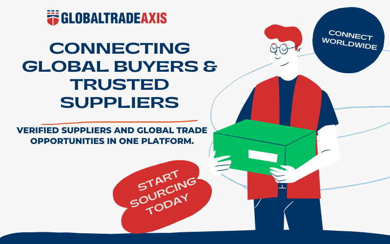 Global Trade Axis is a global B2B marketplace connecting buyers, suppliers, exporters, and manufacturers across international markets.