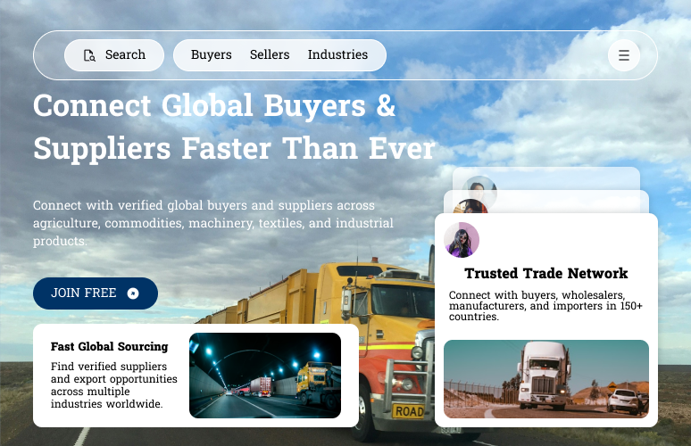 Global Trade Axis – Trusted Global B2B Marketplace for Import & Export
